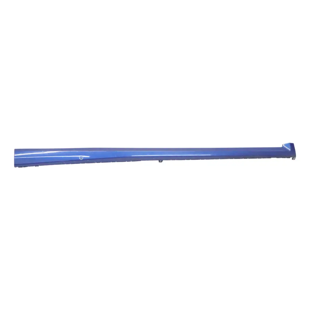 Audi RS3 8V Faldón Lateral Derecho Panel Cubre umbral Sepang Blue - Y5Q - SKU 8V4853860A-SEB - Número de pieza 8V4853860A