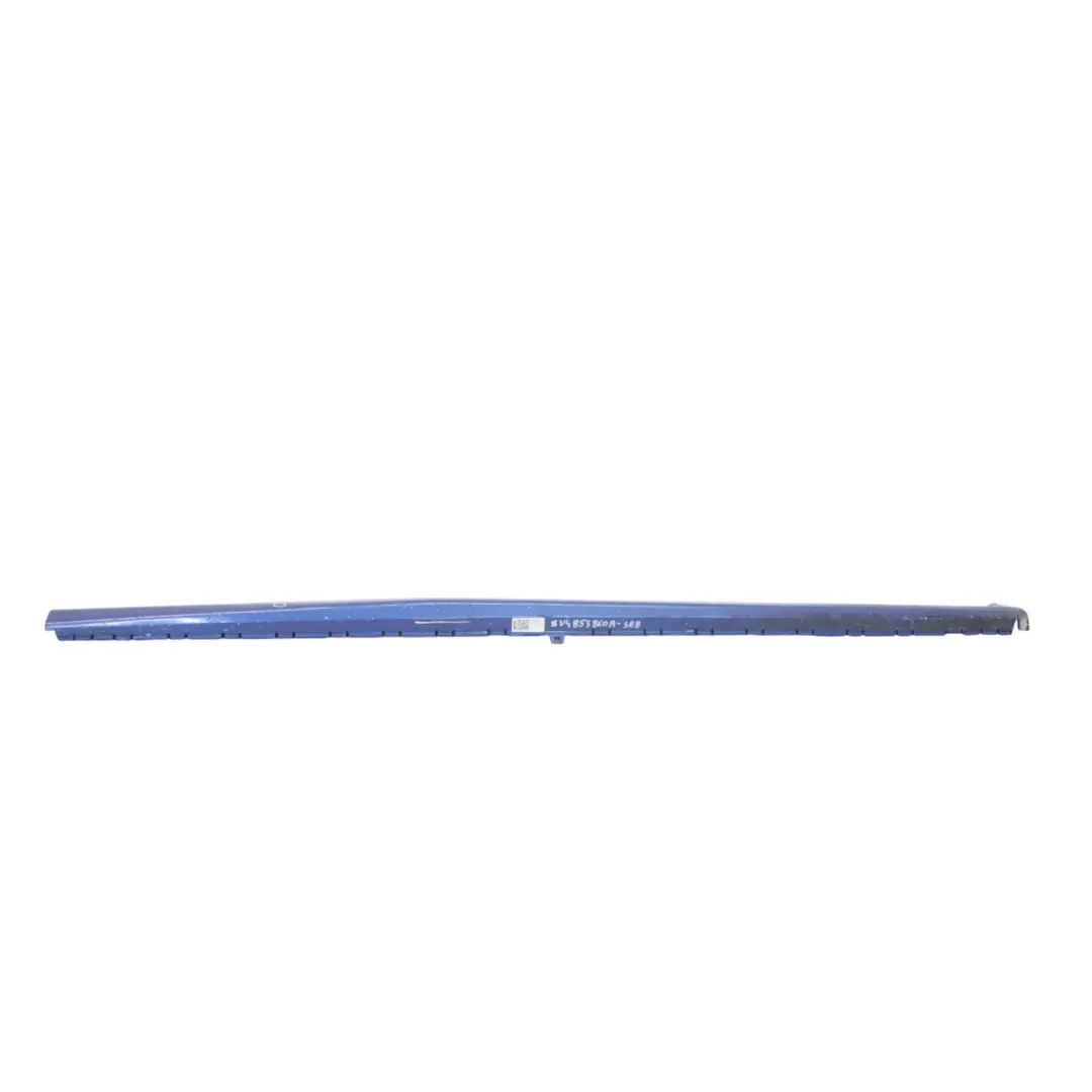 Audi RS3 8V Faldón Lateral Derecho Panel Cubre umbral Sepang Blue - Y5Q - SKU 8V4853860A-SEB - Número de pieza 8V4853860A