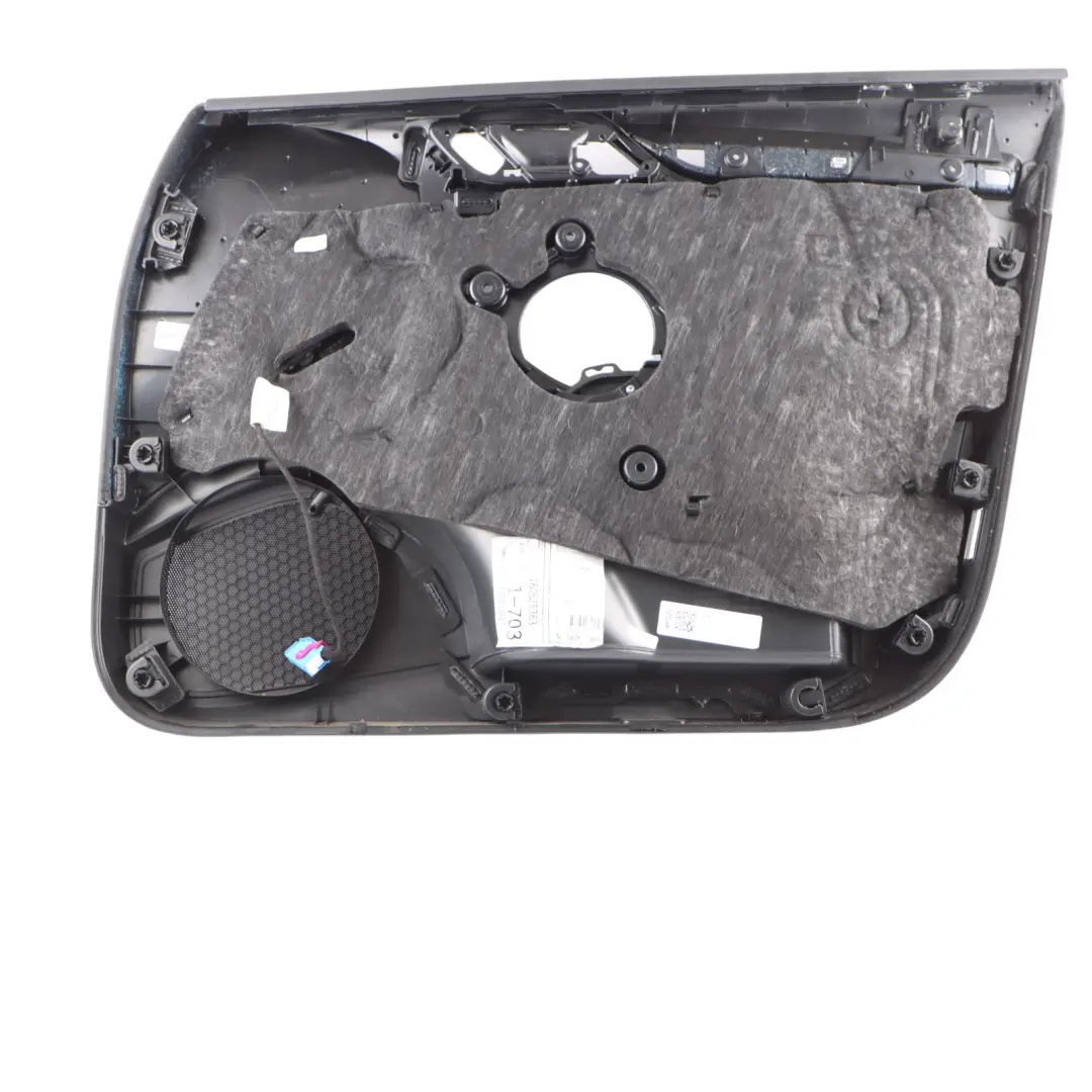 Audi RS3 8V Door Card Front Left N/S Trim Panel Alcantara Black - SKU 8V4867103F - Part number 8V4867103F