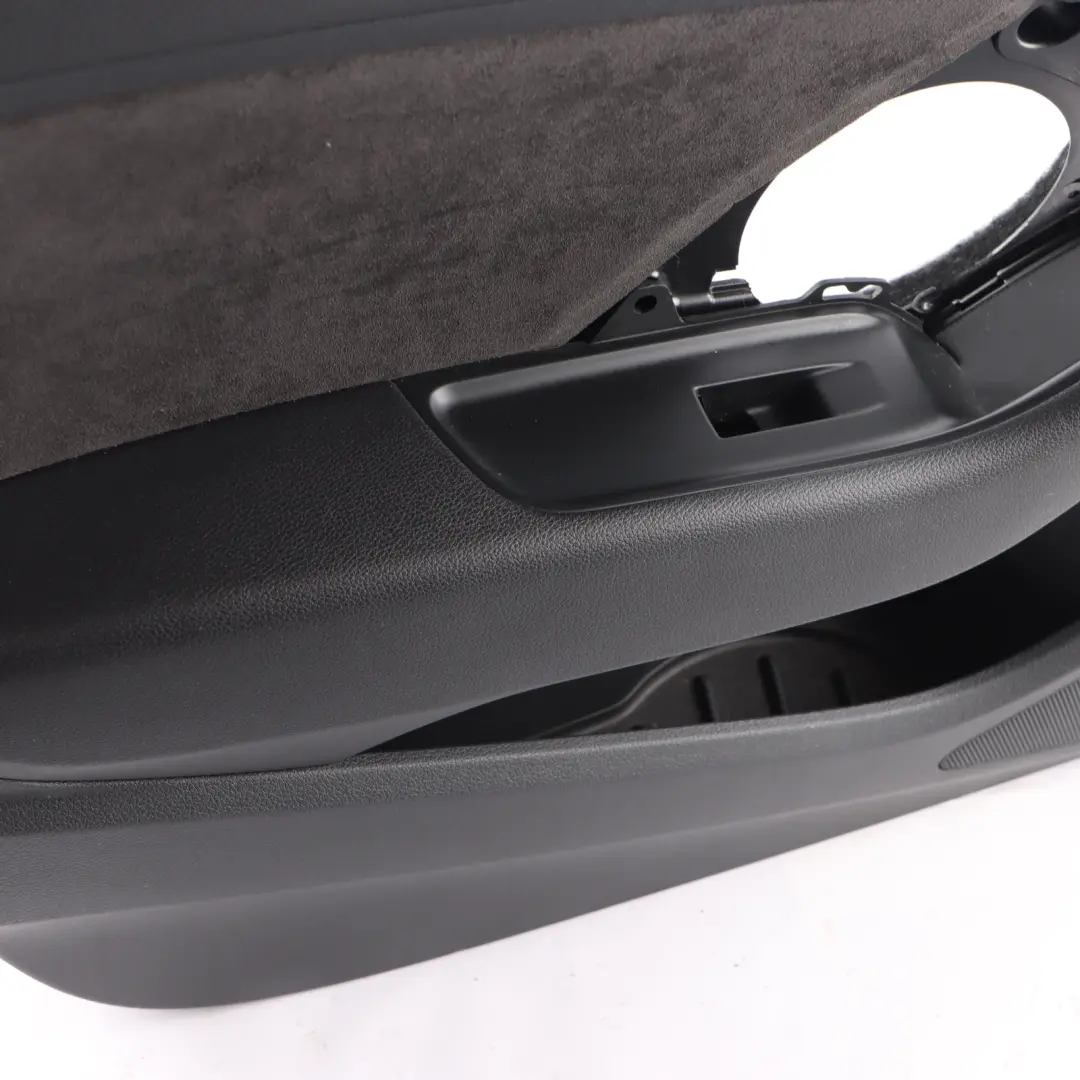 Audi RS3 8V Door Card Front Left N/S Trim Panel Alcantara Black - SKU 8V4867103F - Part number 8V4867103F