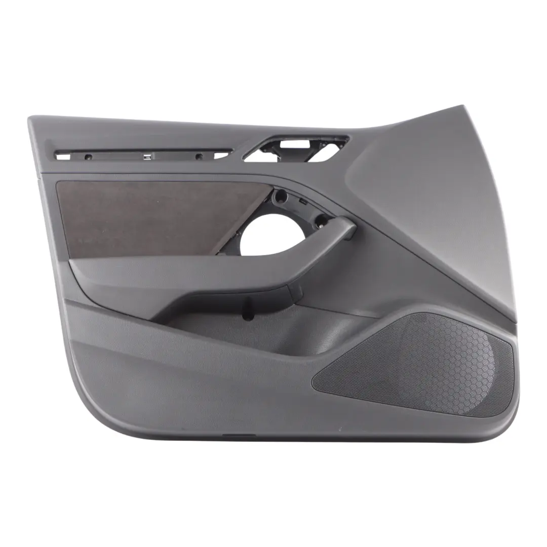 Door Card Front Left N/S Trim Panel Alcantara Black to Audi RS3 8V with Part number 8V4867103F Audi RS3 8V Door Card Front Left N/S Trim Panel Alcantara Black - SKU 8V4867103F - Part number 8V4867103F