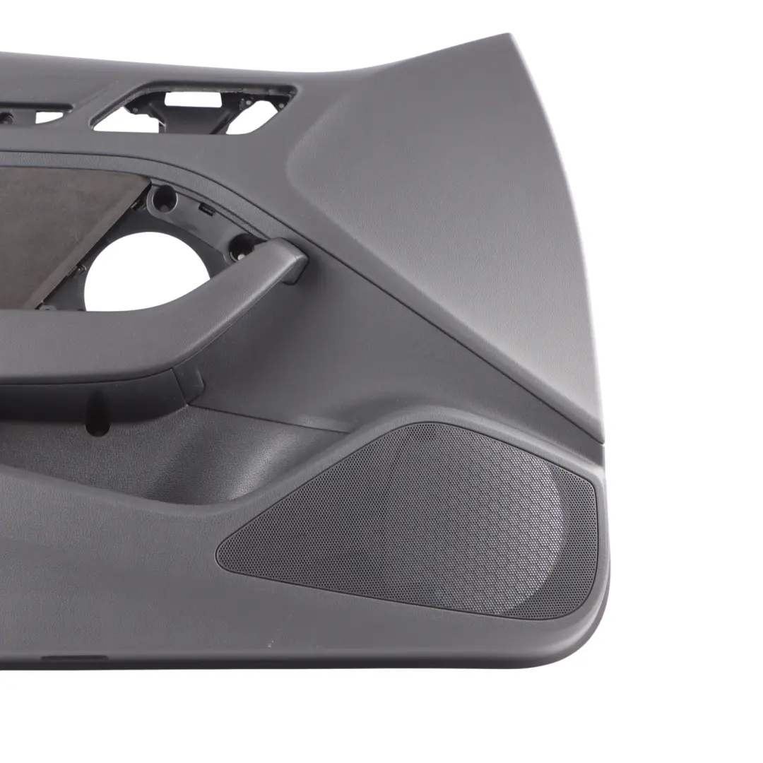 Audi RS3 8V Door Card Front Left N/S Trim Panel Alcantara Black - SKU 8V4867103F - Part number 8V4867103F