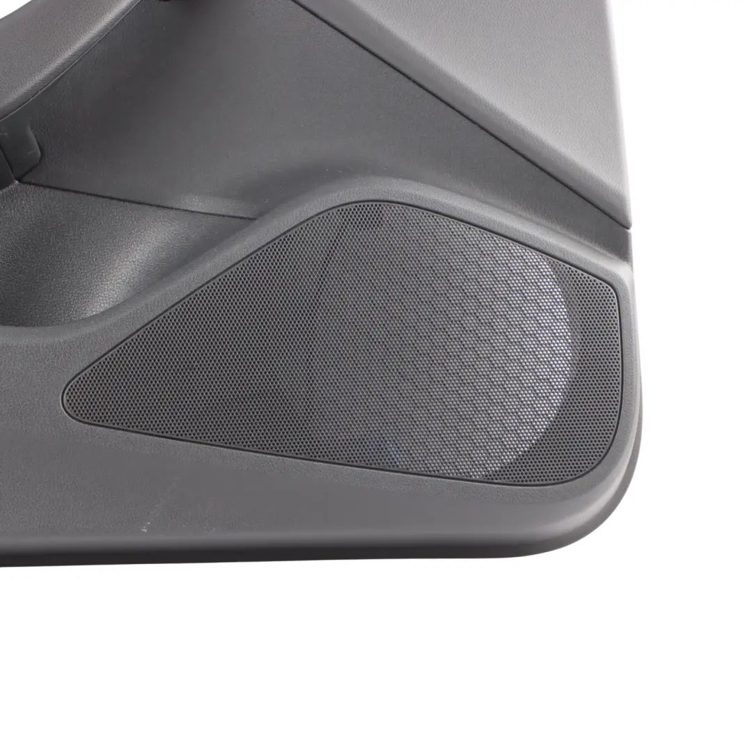 Audi RS3 8V Door Card Front Left N/S Trim Panel Alcantara Black - SKU 8V4867103F - Part number 8V4867103F