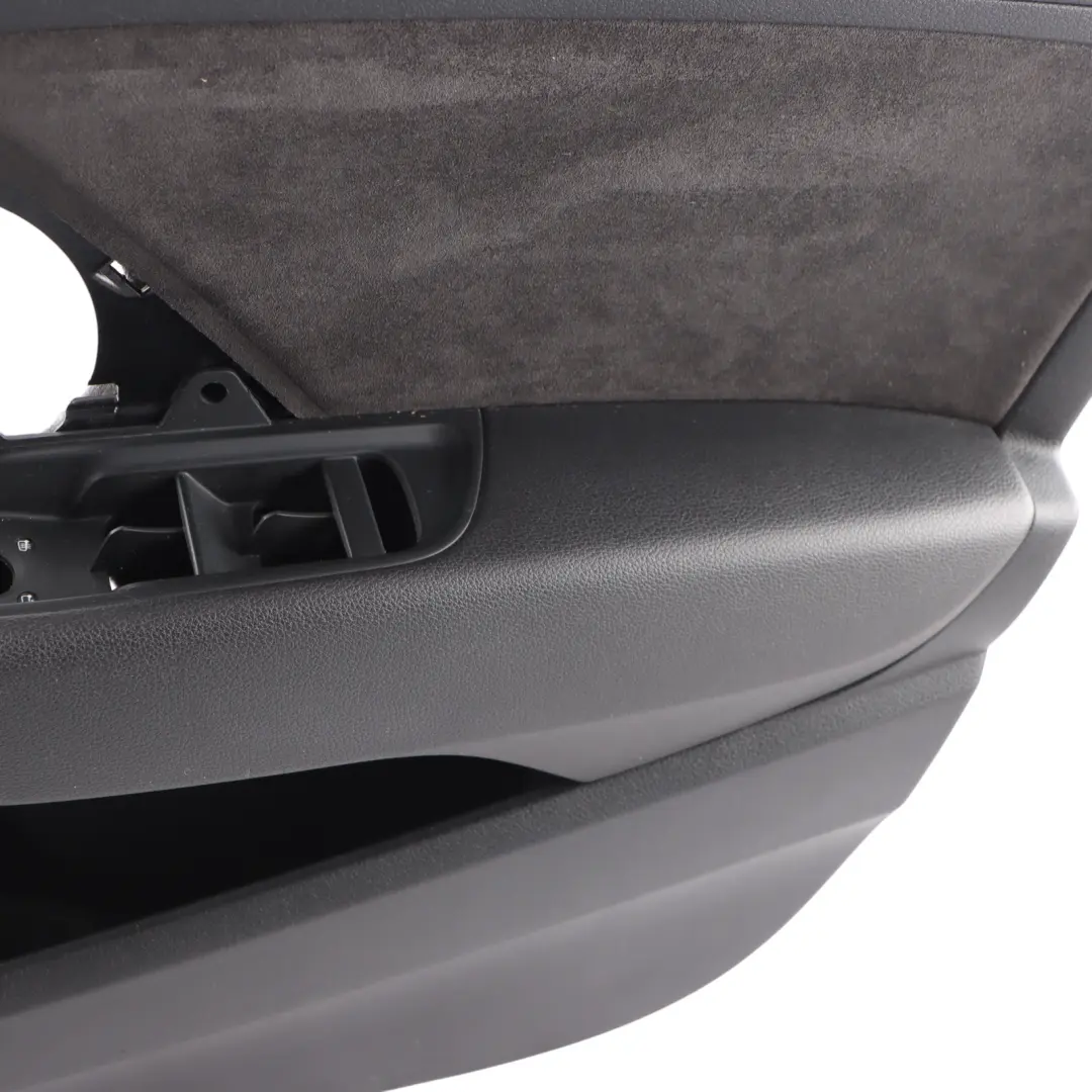 Door Card Front Right O/S Trim Panel Alcantara Black to Audi RS3 8V with Part number 8V4867104F Audi RS3 8V Door Card Front Right O/S Trim Panel Alcantara Black - SKU 8V4867104F - Part number 8V4867104F