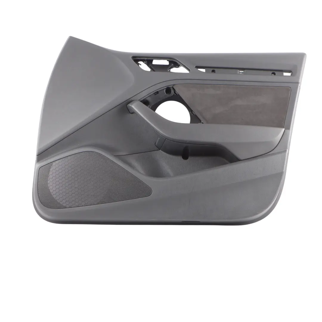 Door Card Front Right O/S Trim Panel Alcantara Black to Audi RS3 8V with Part number 8V4867104F Audi RS3 8V Door Card Front Right O/S Trim Panel Alcantara Black - SKU 8V4867104F - Part number 8V4867104F