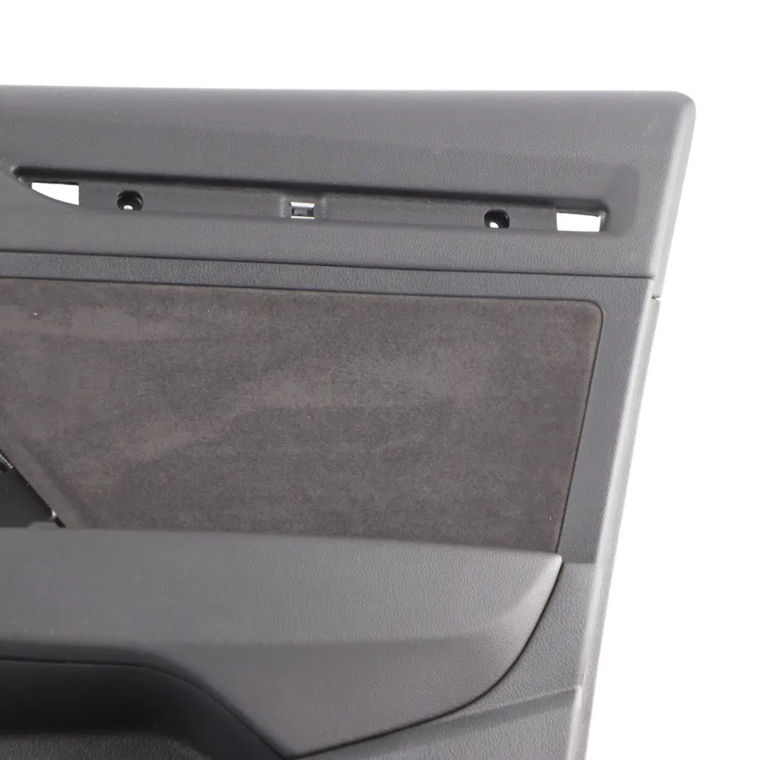 Door Card Front Right O/S Trim Panel Alcantara Black to Audi RS3 8V with Part number 8V4867104F Audi RS3 8V Door Card Front Right O/S Trim Panel Alcantara Black - SKU 8V4867104F - Part number 8V4867104F