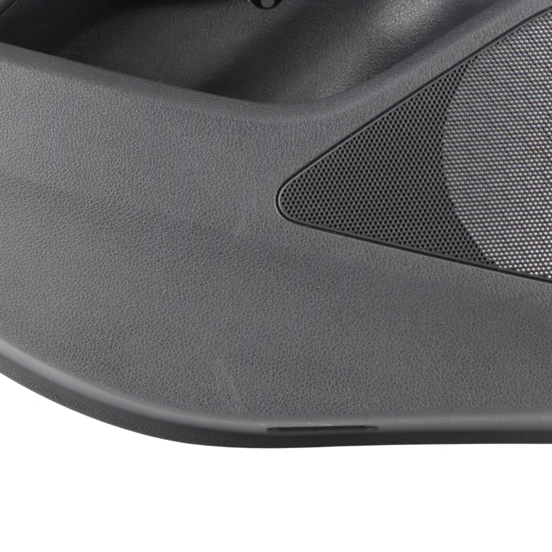 Door Card Rear Left N/S Trim Panel Cover Alcantara Black to Audi RS3 8V with Part number 8V4867303F Audi RS3 8V Door Card Rear Left N/S Trim Panel Cover Alcantara Black - SKU 8V4867303F - Part number 8V4867303F