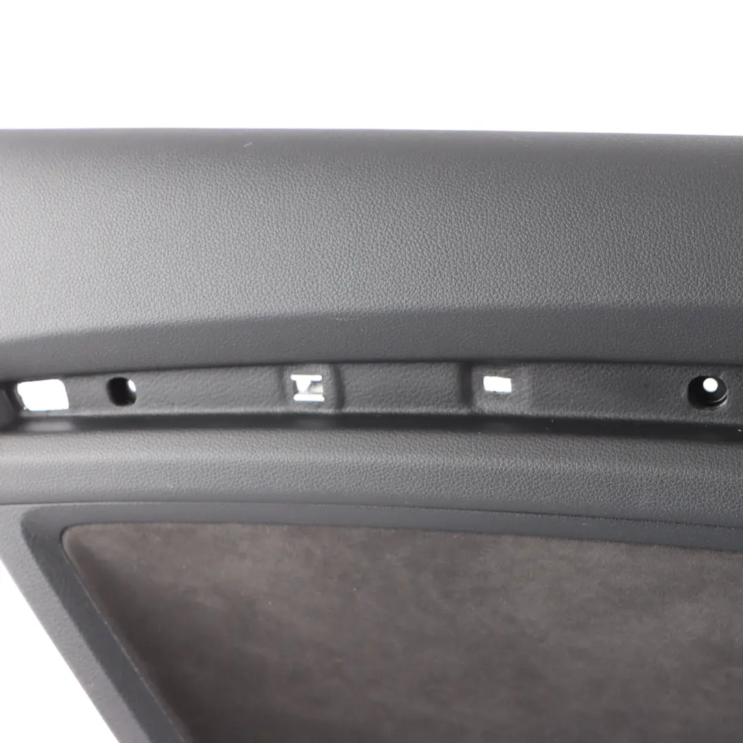 Door Card Rear Left N/S Trim Panel Cover Alcantara Black to Audi RS3 8V with Part number 8V4867303F Audi RS3 8V Door Card Rear Left N/S Trim Panel Cover Alcantara Black - SKU 8V4867303F - Part number 8V4867303F