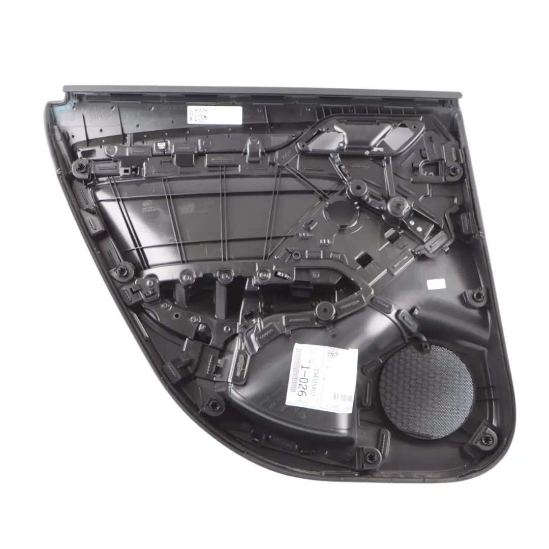 Audi A3 8V 5D Door Card Rear Right O/S Trim Panel Cloth Black - SKU 8V4867304 - Part number 8V4867304