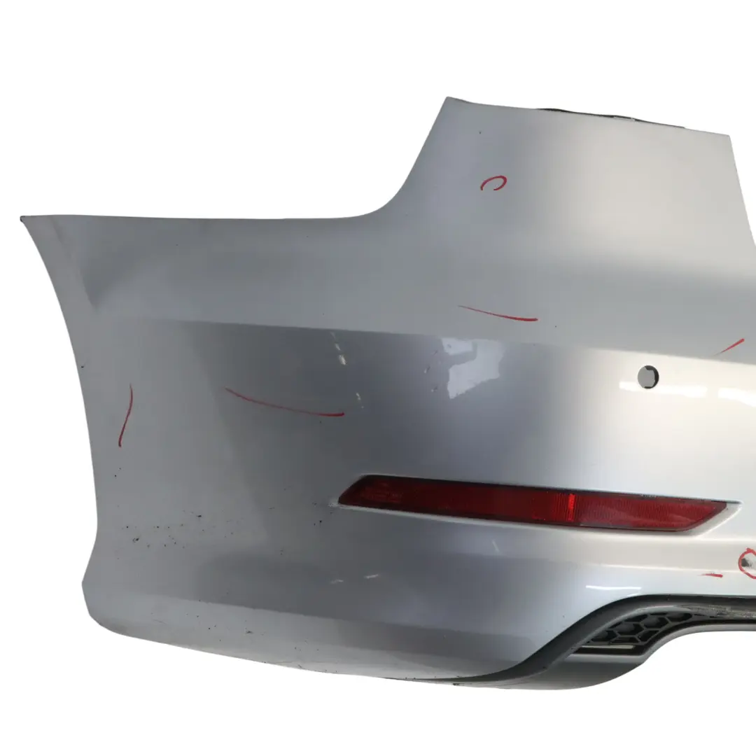 Bumper Trim Panel Covering Foil Silver Metallic - Z7G to Audi A3 8V Rear with Part number 8V5807067D Audi A3 8V Rear Bumper Trim Panel Covering Foil Silver Metallic - Z7G - SKU 8V5807067D-FSI - Part number 8V5807067D