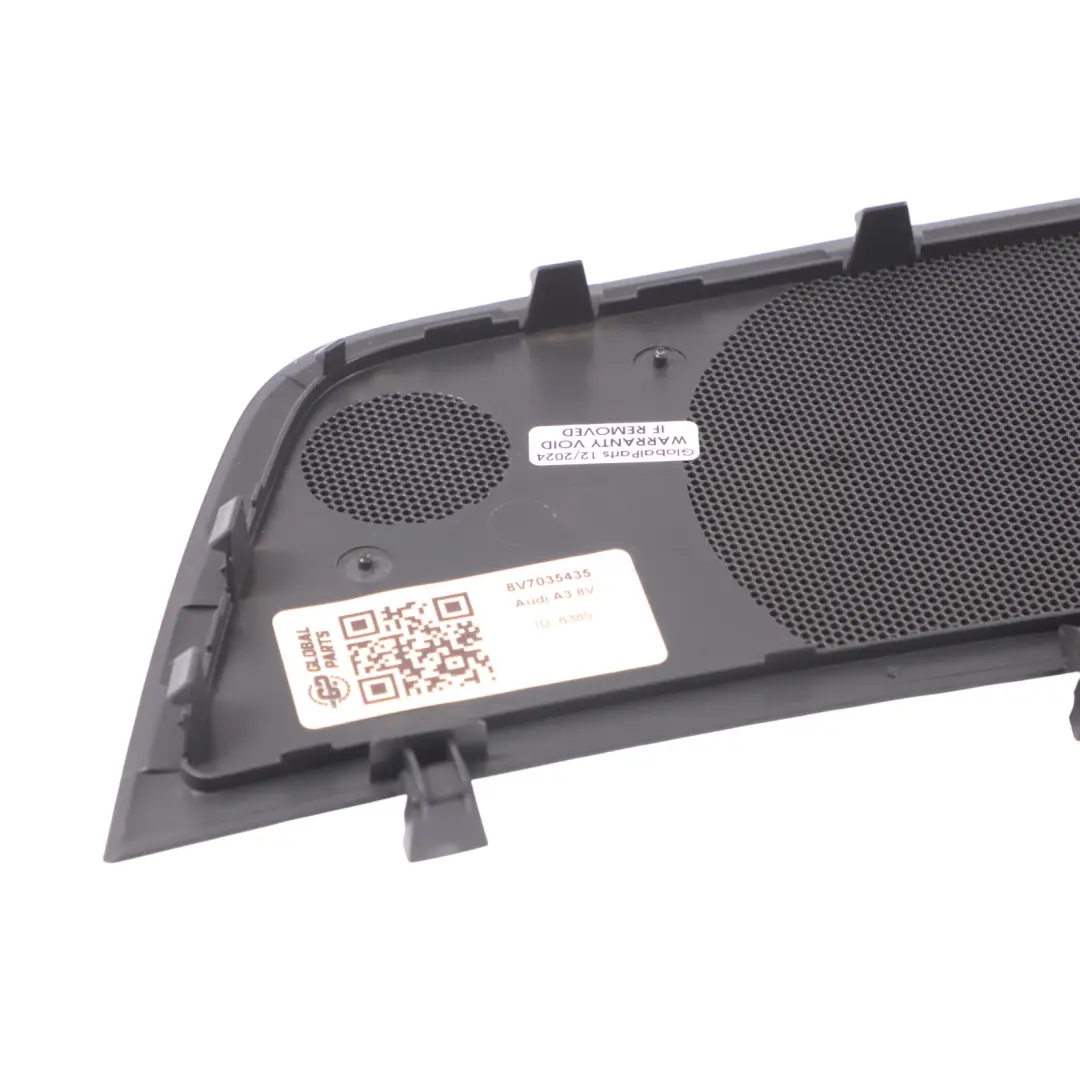 Audi A3 8V Cabrio Coperchio altoparlante laterale posteriore sinistro - SKU 8V7035435 - Numero di parte 8V7035435