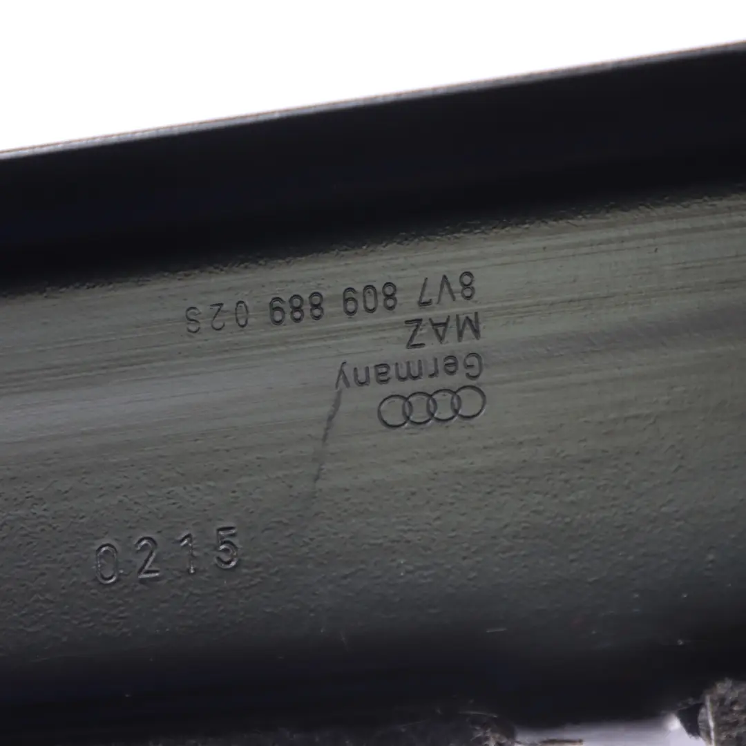 Quarter Rear Window Glass Bracket Mount Left N/S to Audi A3 8V with Part number 8V7809889 Audi A3 8V Quarter Rear Window Glass Bracket Mount Left N/S - SKU 8V7809889 - Part number 8V7809889