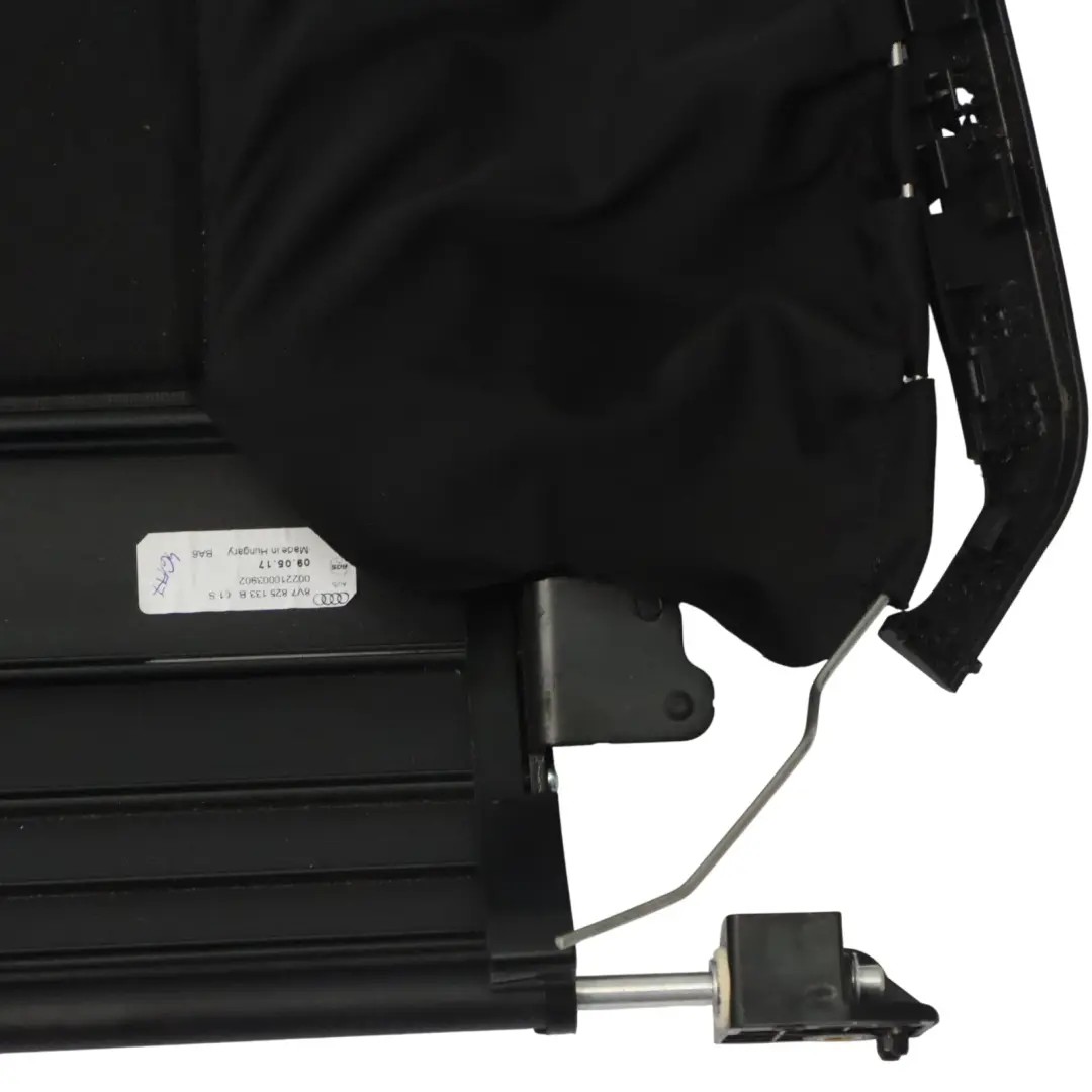Audi A3 8V Cabrio Retractable Roof Cover Parcel Shelf - SKU 8V7825133A - Part number 8V7825133A
