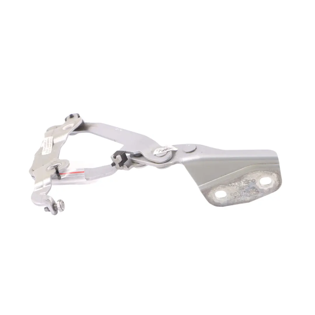 Audi A3 8V Cabrio Bisagra trasero Tapa del maletero Derecha Foil Silver - Z7G - SKU 8V7827300B-FSI - Número de pieza 8V7827300B