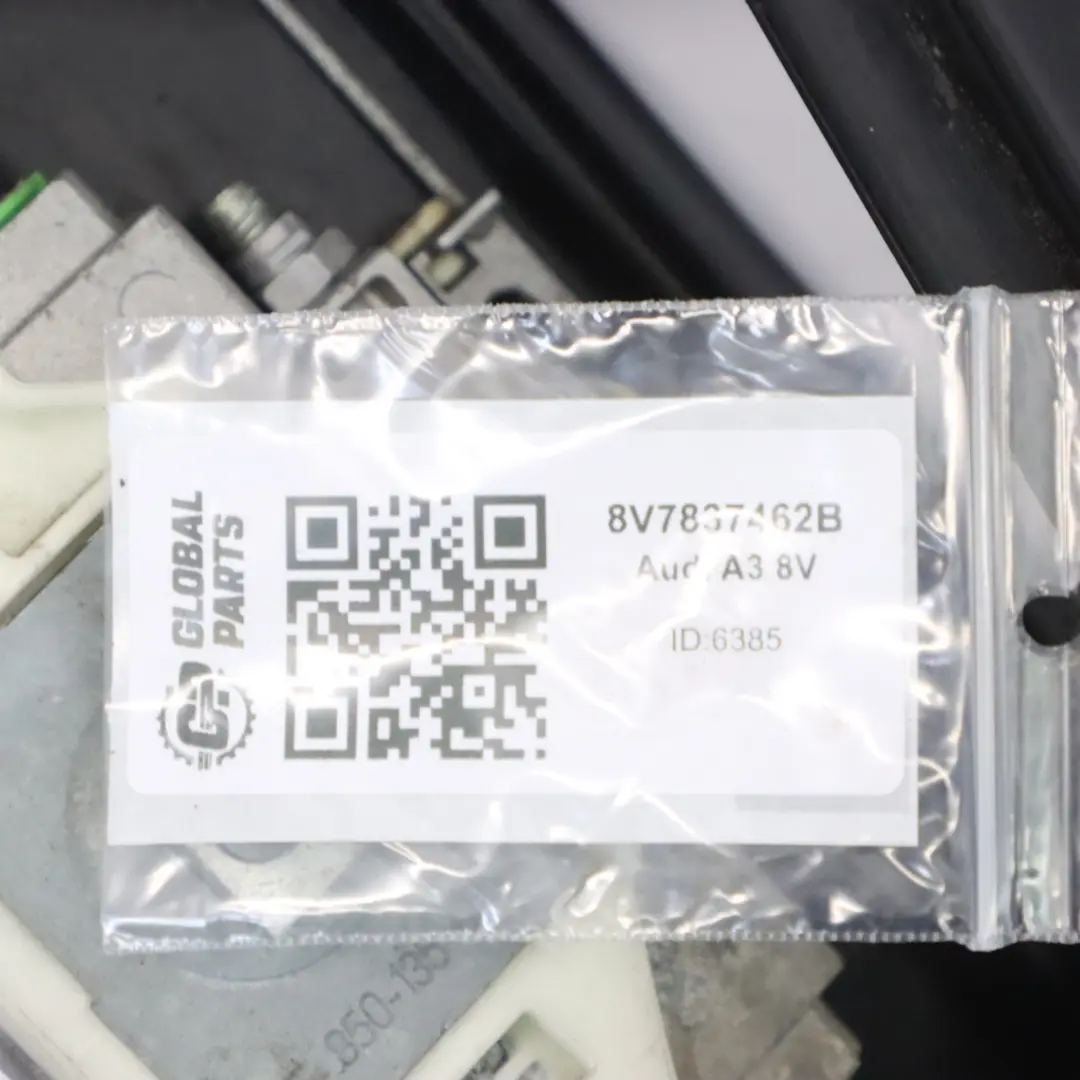 Audi A3 8V Window Lifter Front Door Right O/S Regulator Mechanism - SKU 8V7837462B - Part number 8V7837462B