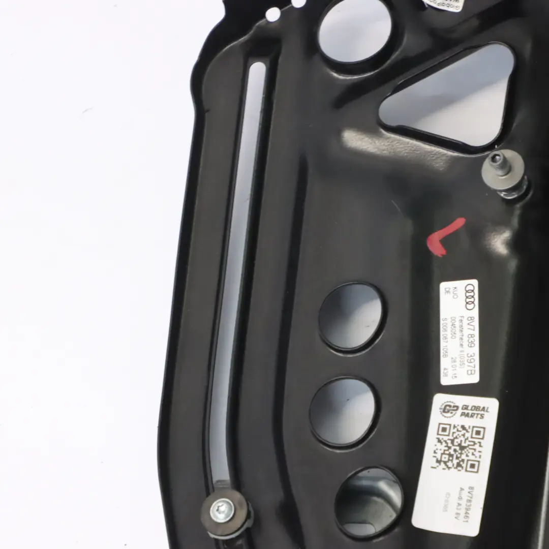 Elevalunas Puerta Trasera Izquierda Unidad Motor Regulador para Audi A3 8V con número de pieza 8V7839461 Audi A3 8V Elevalunas Puerta Trasera Izquierda Unidad Motor Regulador - SKU 8V7839461 - Número de pieza 8V7839461