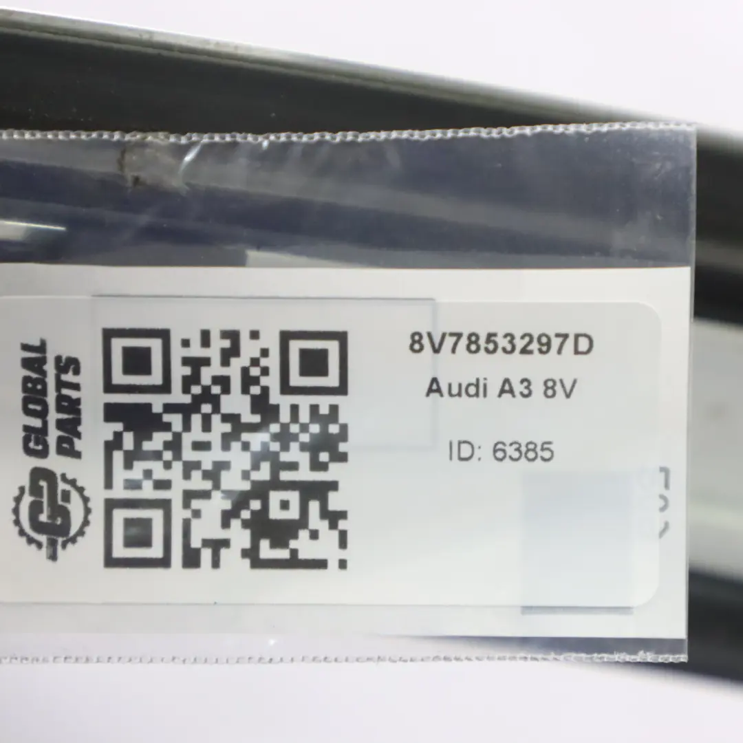 Bande décorative pour hayon arrière Aluminium pour Audi A3 8V Cabriolet à propos du numéro de pièce 8V7853297D Audi A3 8V Cabriolet Bande décorative pour hayon arrière Aluminium - SKU 8V7853297D - Numéro de pièce 8V7853297D