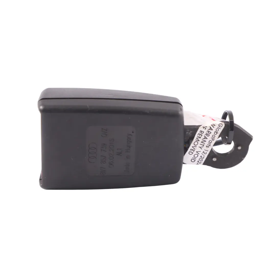 Belt Buckle Lock Left N/S Black to Audi A3 8V Convertible Rear Seat with Part number 8V7857739 Audi A3 8V Convertible Rear Seat Belt Buckle Lock Left N/S Black - SKU 8V7857739 - Part number 8V7857739