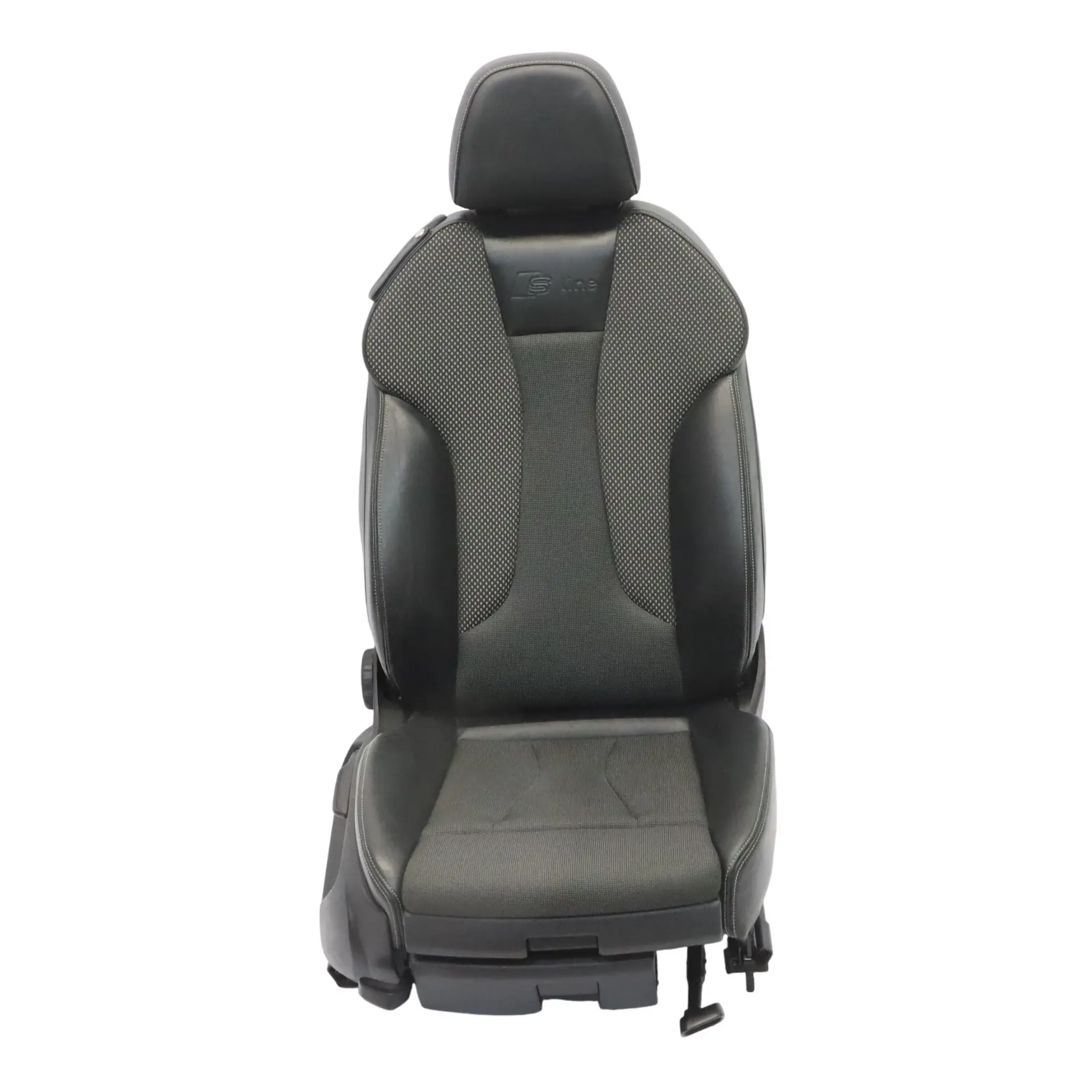 Audi A3 8V Sedile anteriore destro 3 porte S Line Riscaldato Mezza Pelle Nero