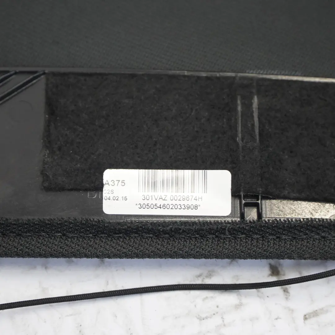 Audi A3 8V Cabrio Soft Top Copertura tetto pieghevole in tessuto nero - SKU 8V7890943 - Numero di parte 8V7890943