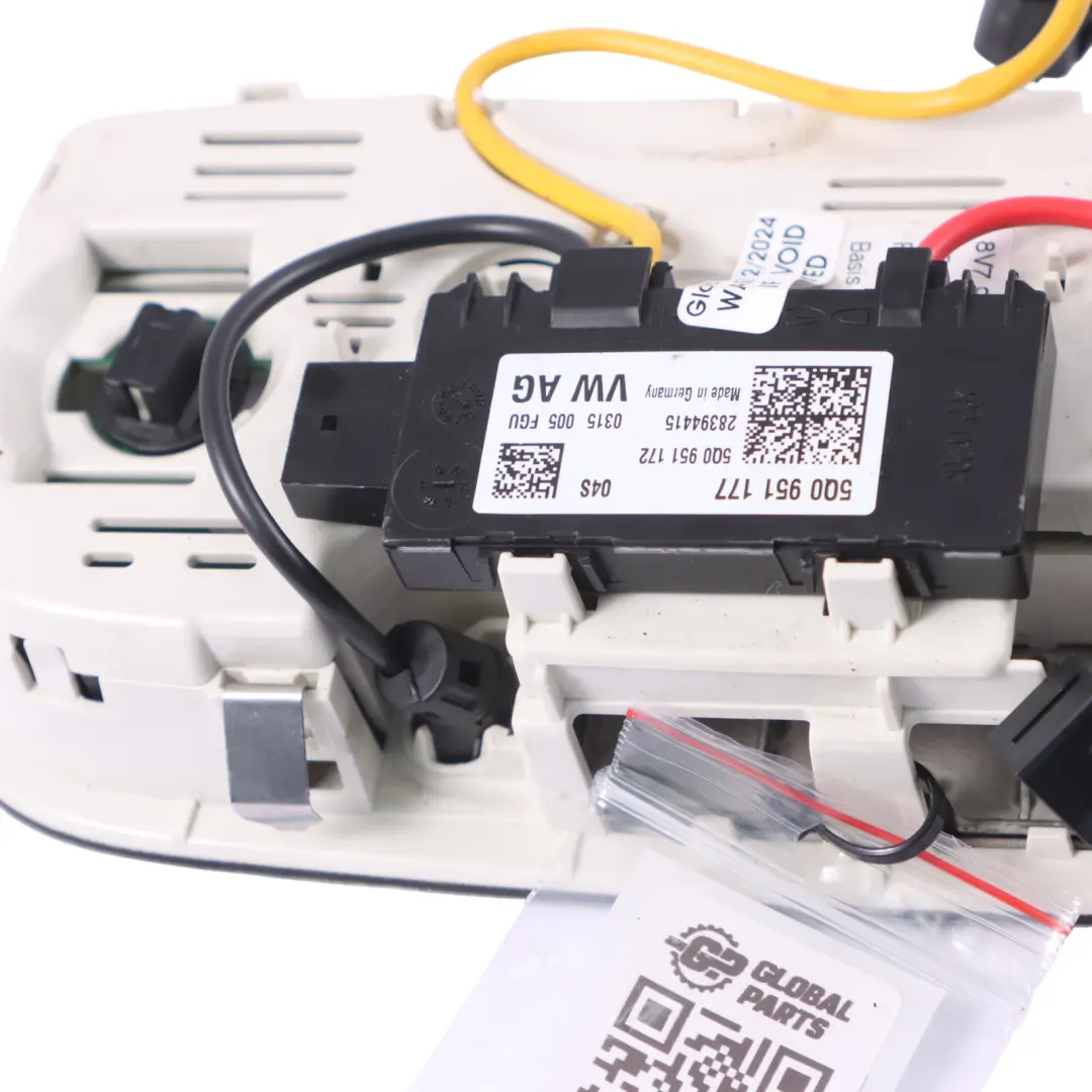 Audi A3 8V Roof Light Reading Lamp Interior Switch Panel Black - SKU 8V7947135N - Part number 8V7947135N