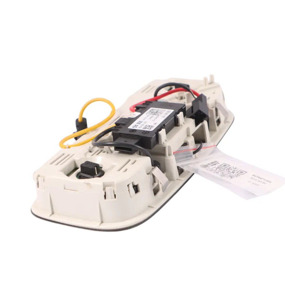 Audi A3 8V tetto luce lettura lampada interna pannello interruttore - SKU 8V7947135N - Numero di parte 8V7947135N