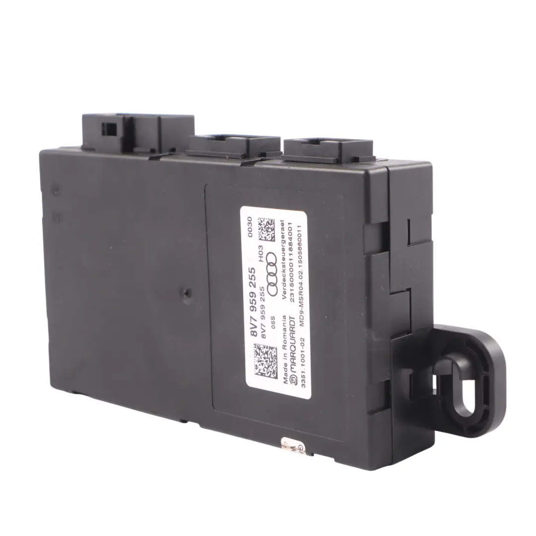 Tetto Apribile ECU Modulo Unità Di Controllo per Audi A3 8V Cabrio con numero di parte 8V7959255 Audi A3 8V Cabrio Tetto Apribile ECU Modulo Unità Di Controllo - SKU 8V7959255 - Numero di parte 8V7959255