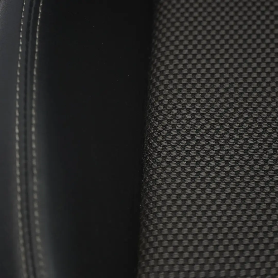 Audi A4 B9 Asiento Delantero S-Line Izquierdo Cuero Tela Soul Negro Fels Gris - SKU 8W0881805F-1 - Número de pieza 8W0881805F