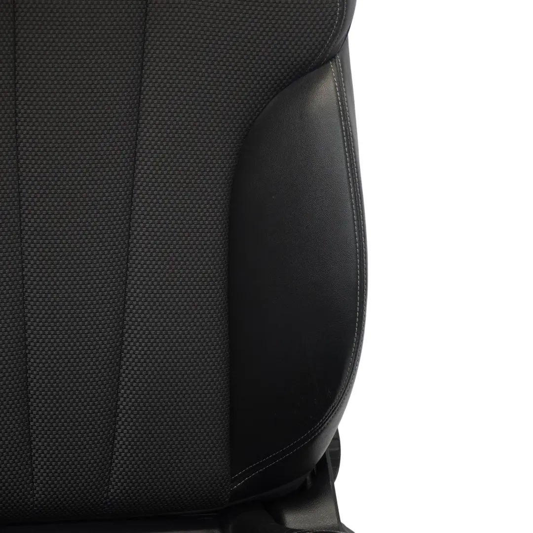 Sedile anteriore S-Line Sinistro Pelle Panno Anima Nero Fels Grigio per Audi A4 B9 con numero di parte 8W0881805F Audi A4 B9 Sedile anteriore S-Line Sinistro Pelle Panno Anima Nero Fels Grigio - SKU 8W0881805F-1 - Numero di parte 8W0881805F