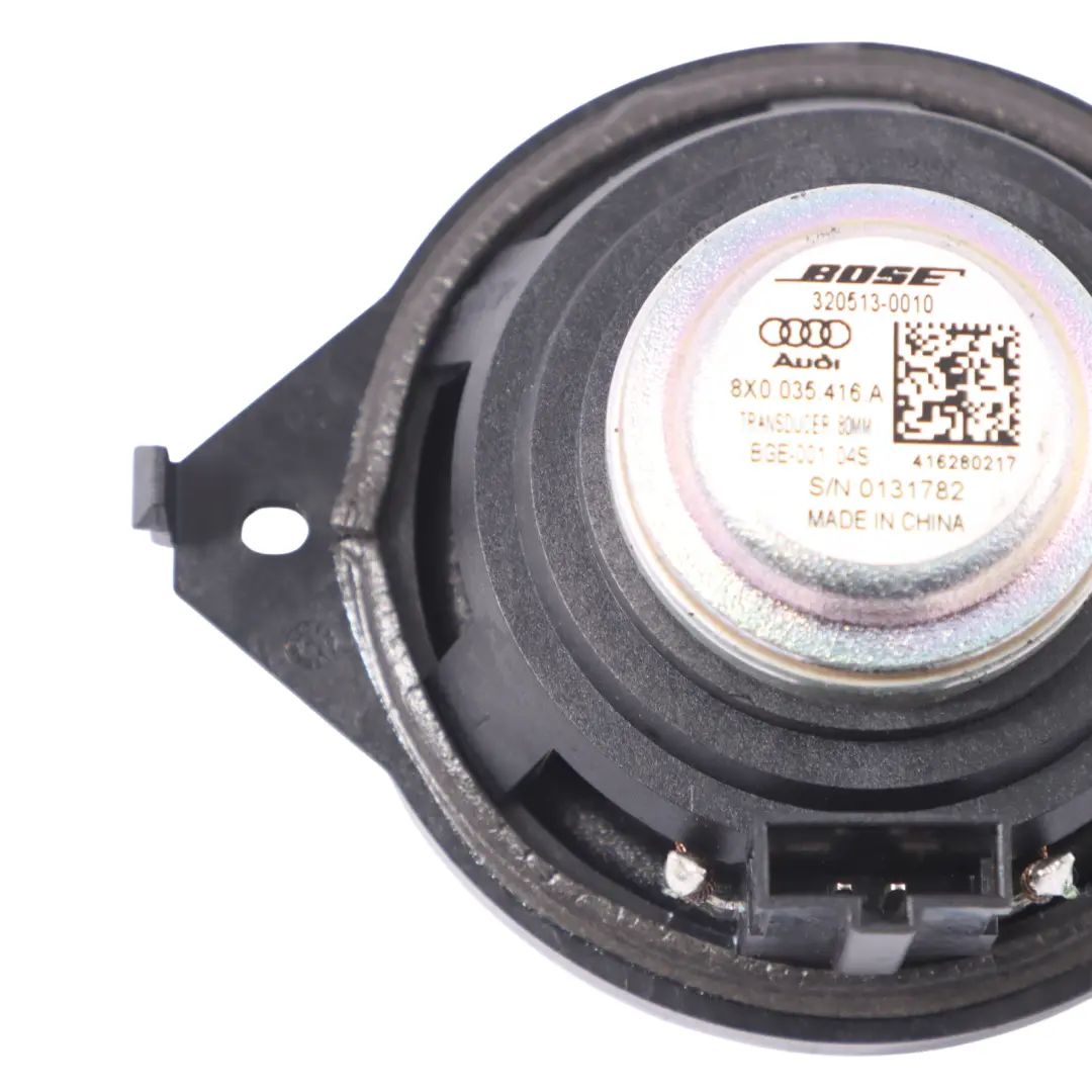 Audi Q3 8U Speaker Dashboard Center BOSE Speaker 80mm - SKU 8X0035416A - Part number 8X0035416A