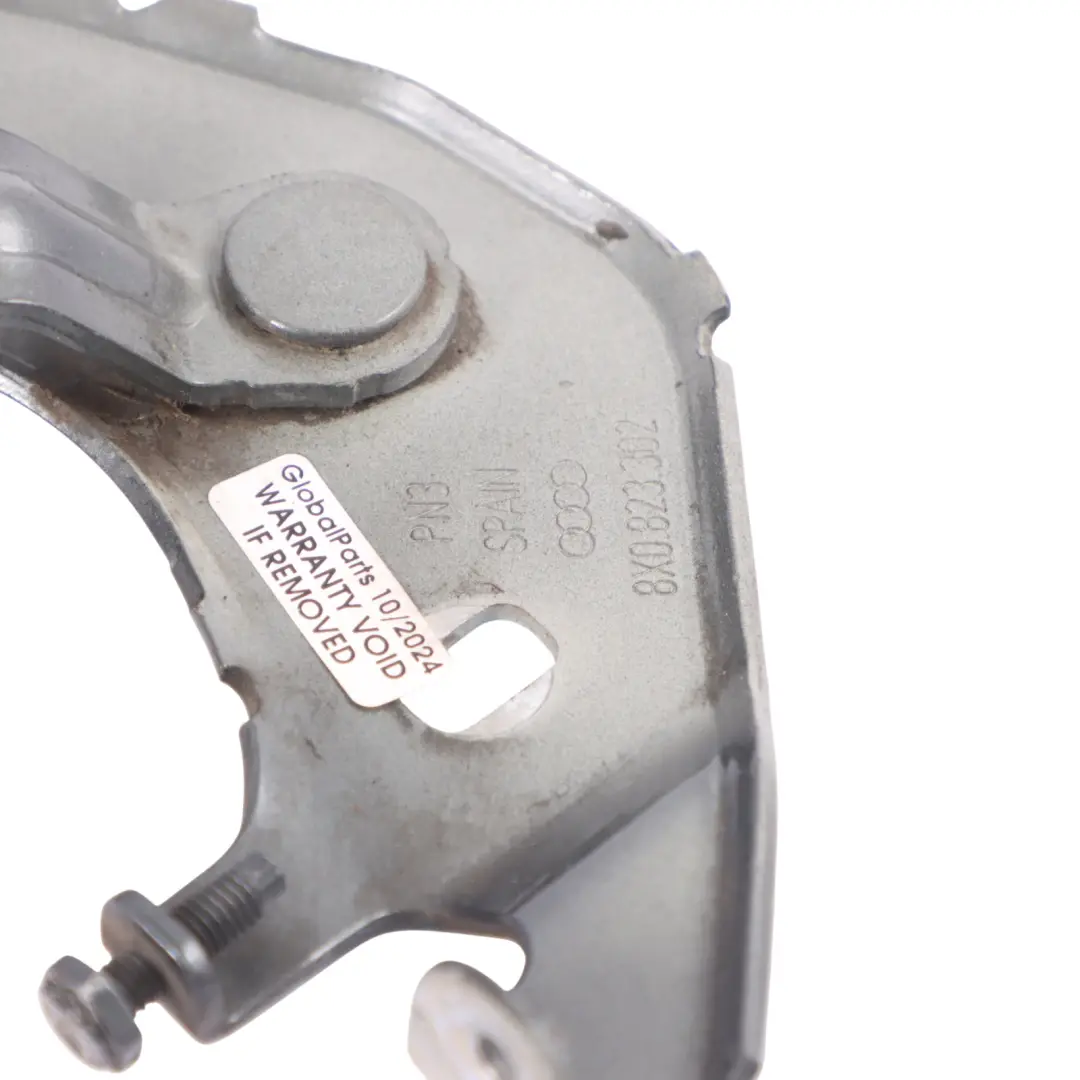 Capó delantero Bisagra derecha Gris Daytona Z7S para Audi A1 8X con número de pieza 8X0823302A Audi A1 8X Capó delantero Bisagra derecha Gris Daytona Z7S - SKU 8X0823302A-DGR - Número de pieza 8X0823302A