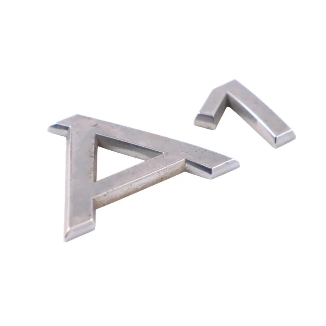 Audi A1 8X Portón trasero Trunk Hatch A1 Logo Lettering Label Emblema - SKU 8X0853741 - Número de pieza 8X0853741
