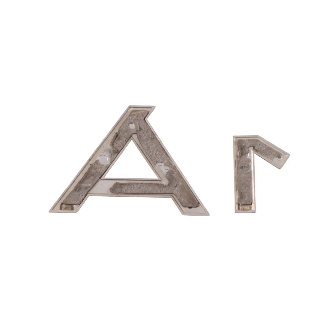 Audi A1 8X Portón trasero Trunk Hatch A1 Logo Lettering Label Emblema - SKU 8X0853741 - Número de pieza 8X0853741