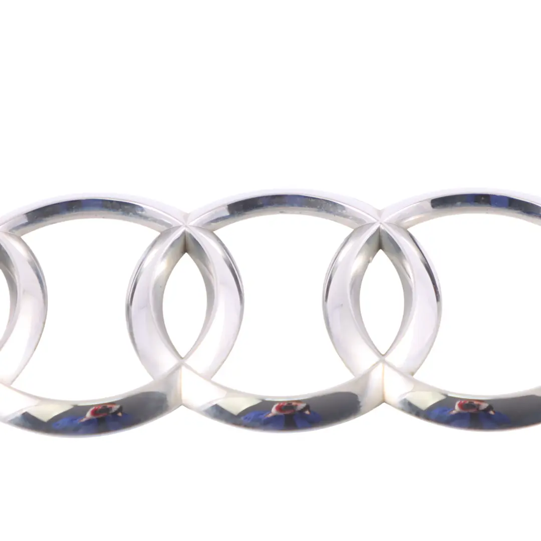 Audi A1 8X Rear Bootlid Hatch Tailgate Trunk Badge Emblem Logo Chrome - SKU 8X0853742A - Part number 8X0853742A