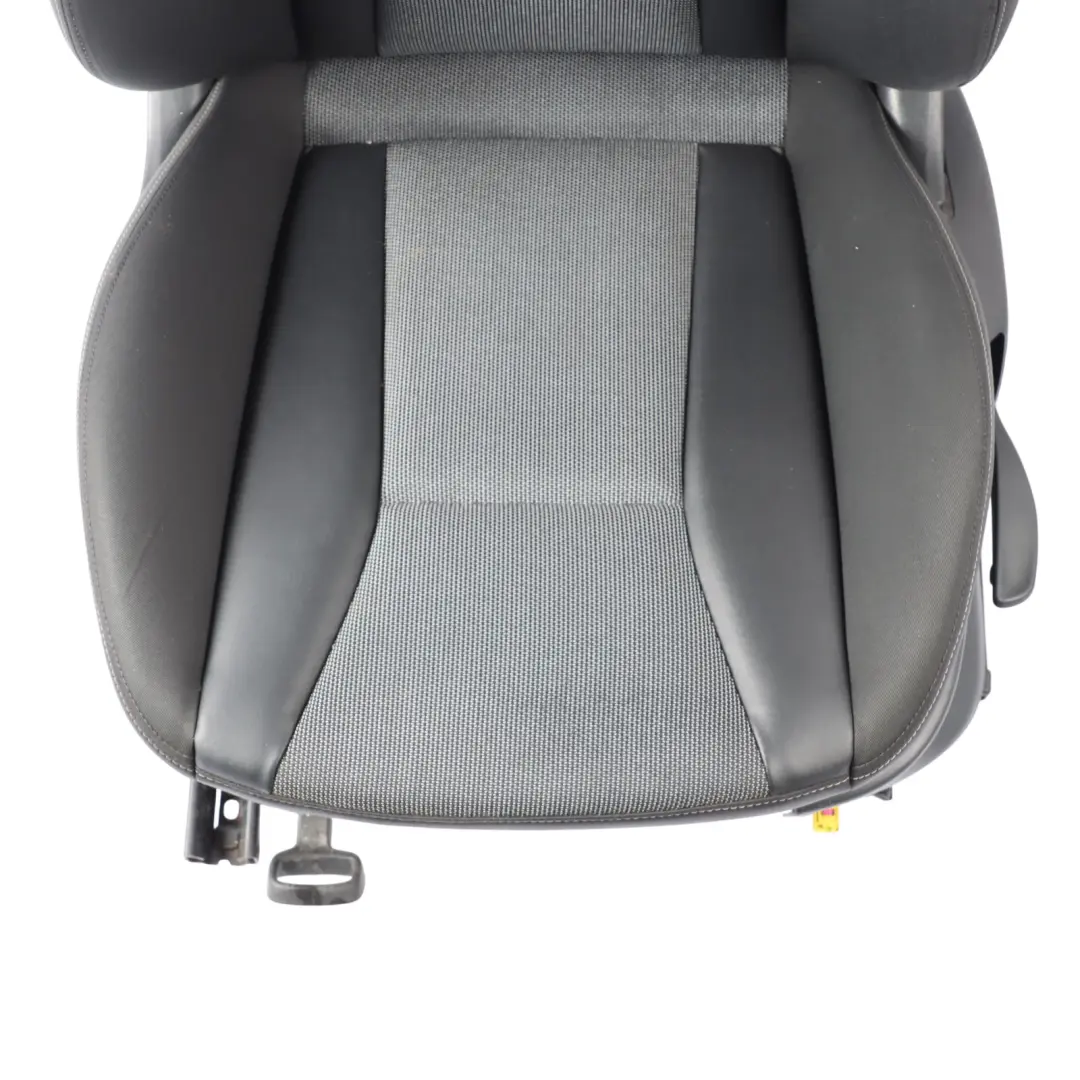 Door Sport Seat Front Left N/S Cloth Fabric Black Soul Grey Audi A1 8X 3 - SKU 8X0881805K-1 - Part number 8X0881805K