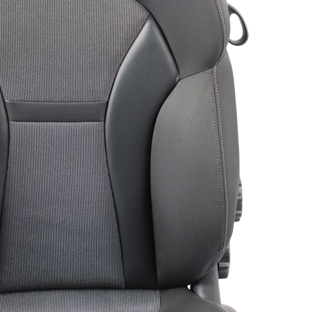 Door Sport Seat Front Left N/S Cloth Fabric Black Soul Grey Audi A1 8X 3 - SKU 8X0881805K-1 - Part number 8X0881805K