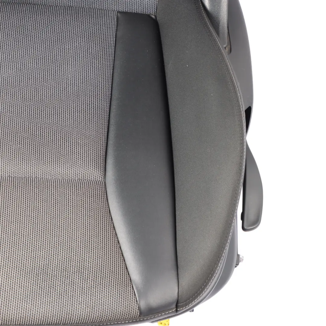 Door Sport Seat Front Left N/S Cloth Fabric Black Soul Grey Audi A1 8X 3 - SKU 8X0881805K-1 - Part number 8X0881805K