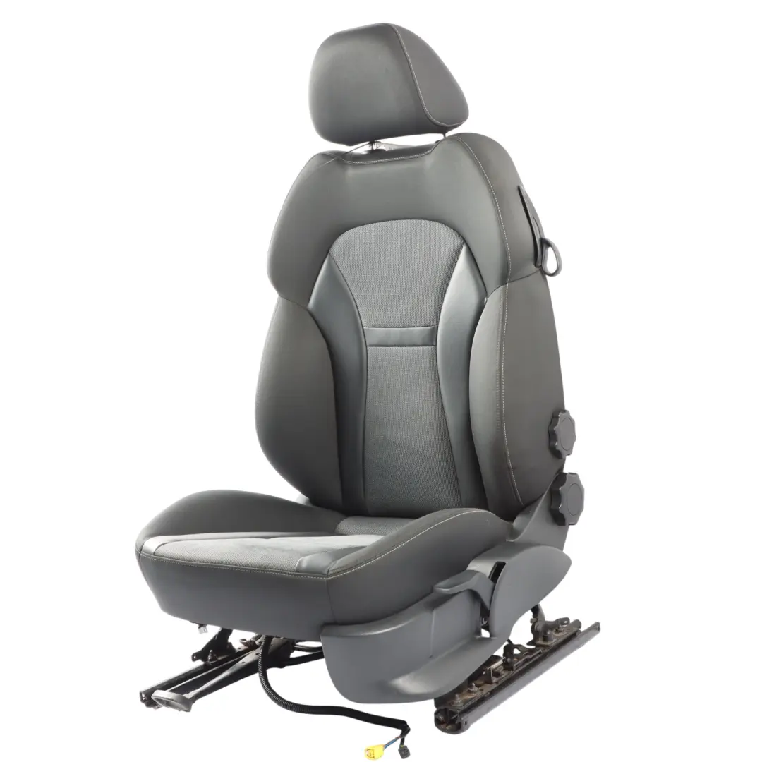 Door Sport Seat Front Left N/S Cloth Fabric Black Soul Grey Audi A1 8X 3 - SKU 8X0881805K-1 - Part number 8X0881805K