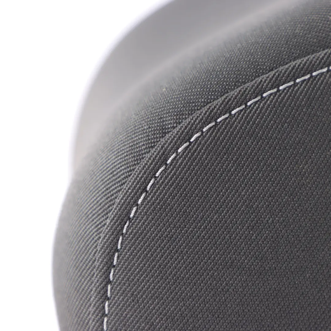 Audi A1 8X Headrest Cloth Soul Black Grey Seam Front Left Right N/O/S - SKU 8X0881901B - Part number 8X0881901B