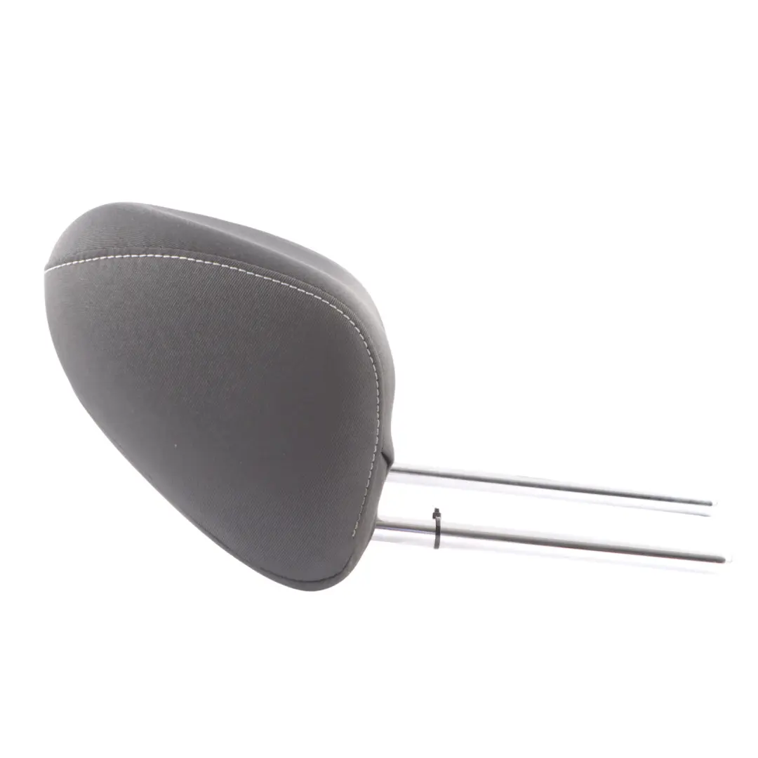 Audi A1 8X Headrest Cloth Soul Black Grey Seam Front Left Right N/O/S - SKU 8X0881901B - Part number 8X0881901B