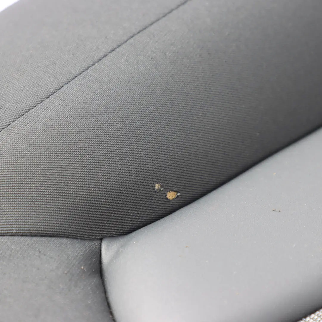 Audi A1 8X Seat Cover Couch Bench Cloth Fabric Black Soul Grey - SKU 8X0885405B - Part number 8X0885405B