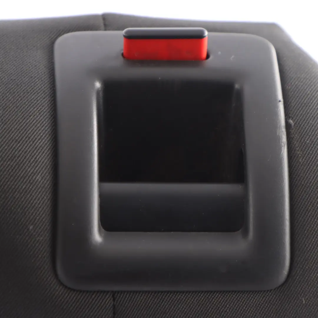 Audi A1 8X Seat Backrest Half Leather Cloth Soul Black Grey Rear Left N/S - SKU 8X0885805E - Part number 8X0885805E