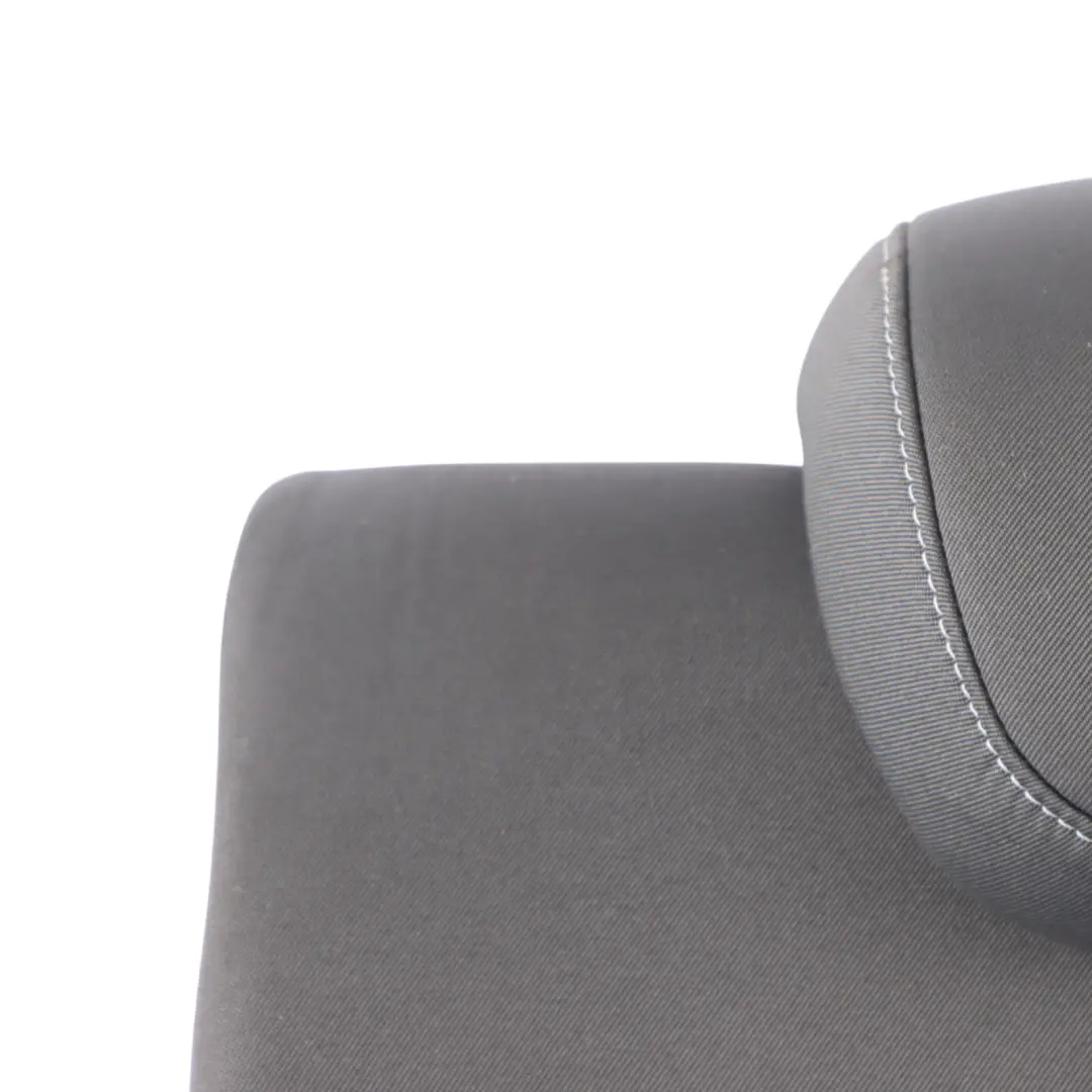 Audi A1 8X Seat Backrest Half Leather Cloth Soul Black Grey Rear Left N/S - SKU 8X0885805E - Part number 8X0885805E