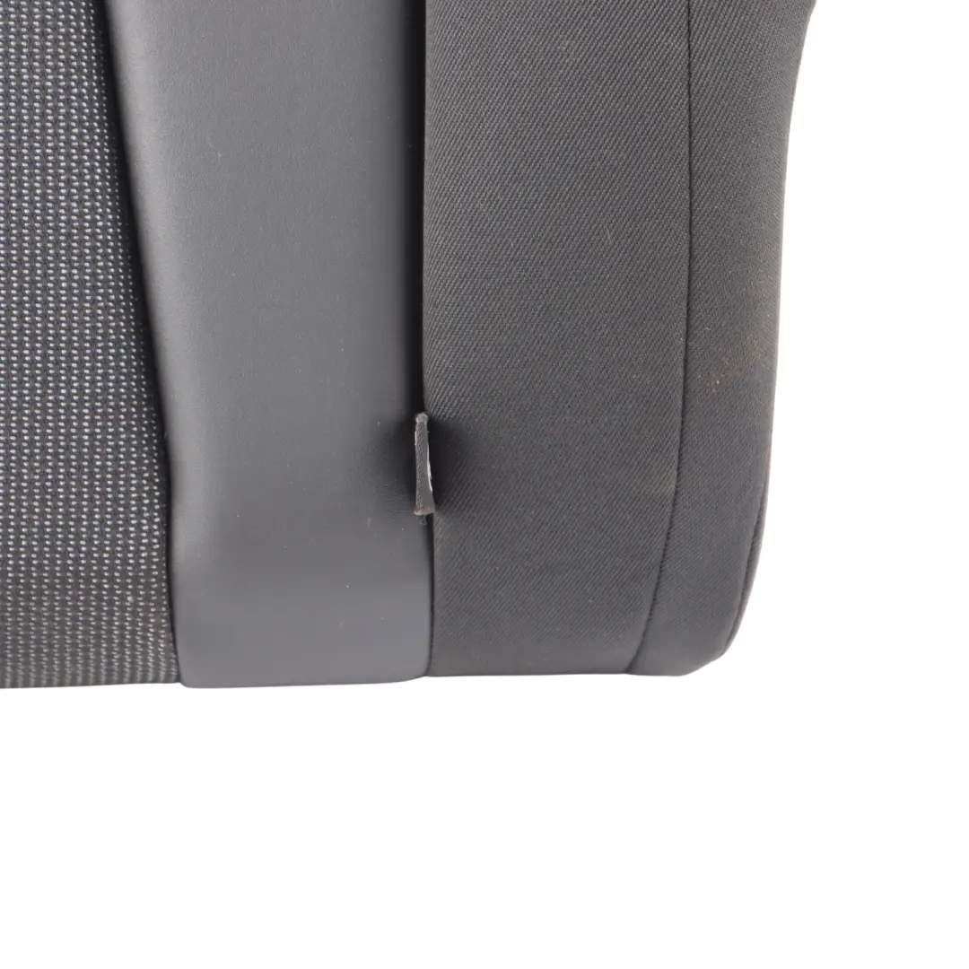 Audi A1 8X Seat Backrest Half Leather Cloth Soul Black Grey Rear Left N/S - SKU 8X0885805E - Part number 8X0885805E