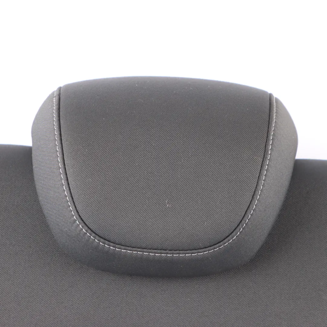 Audi A1 8X Seat Backrest Half Leather Cloth Soul Black Grey Rear Left N/S - SKU 8X0885805E - Part number 8X0885805E