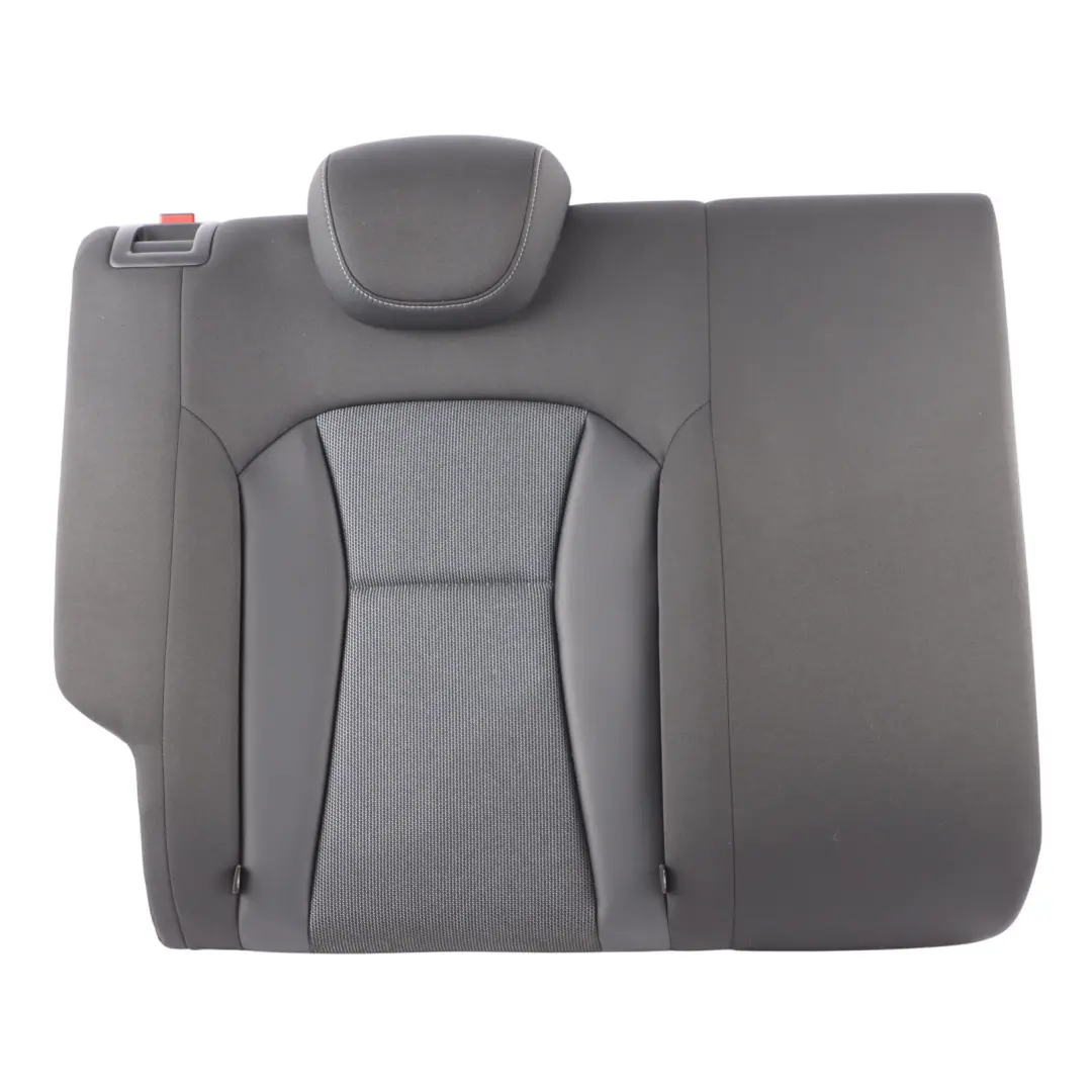Backrest Half Leather Cloth Soul Black Grey Rear Right O/S to Audi A1 8X Seat with Part number 8X0885806E Audi A1 8X Seat Backrest Half Leather Cloth Soul Black Grey Rear Right O/S - SKU 8X0885806E - Part number 8X0885806E