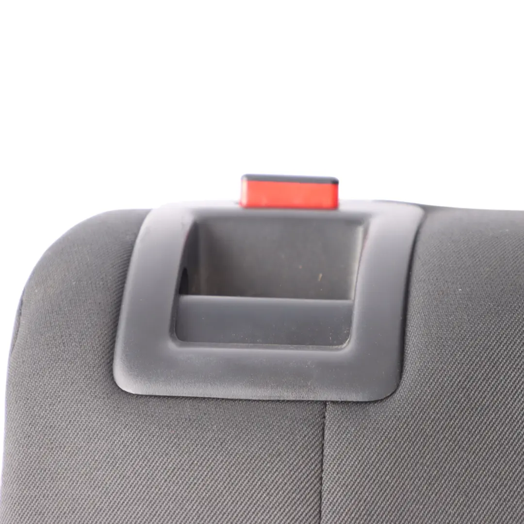 Audi A1 8X Seat Backrest Half Leather Cloth Soul Black Grey Rear Right O/S - SKU 8X0885806E - Part number 8X0885806E