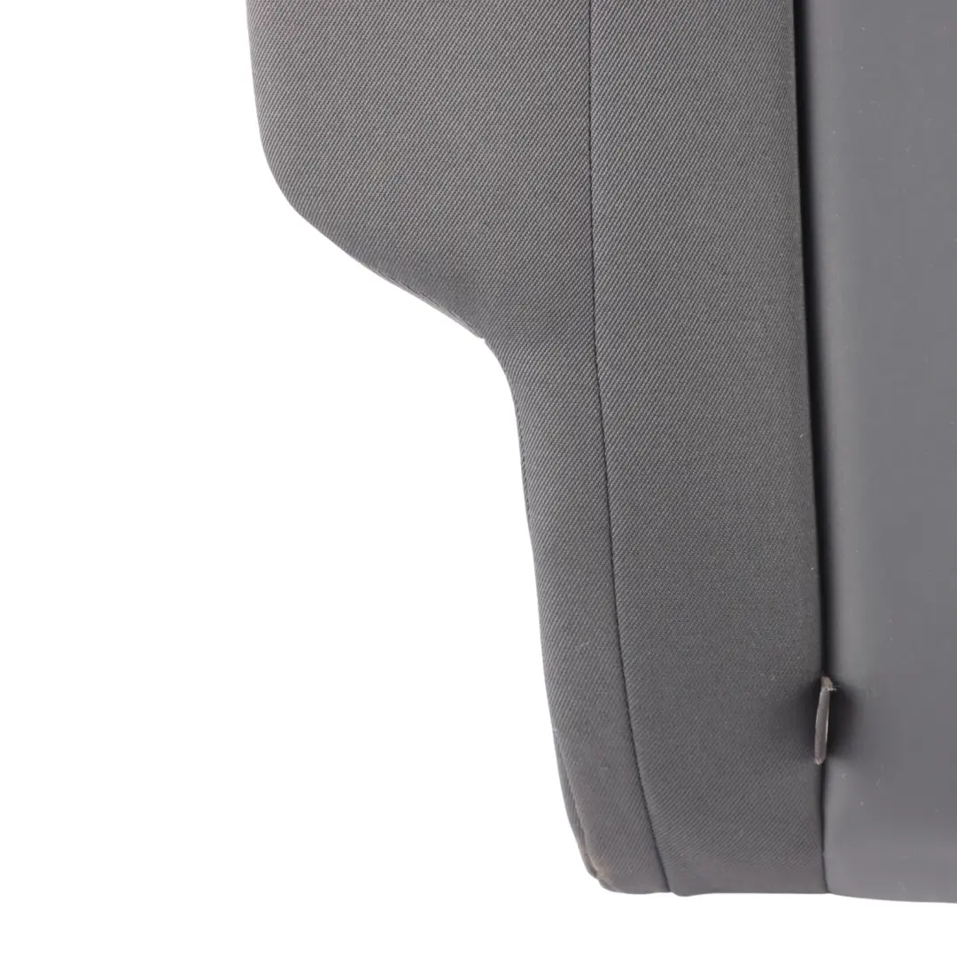 Audi A1 8X Seat Backrest Half Leather Cloth Soul Black Grey Rear Right O/S - SKU 8X0885806E - Part number 8X0885806E