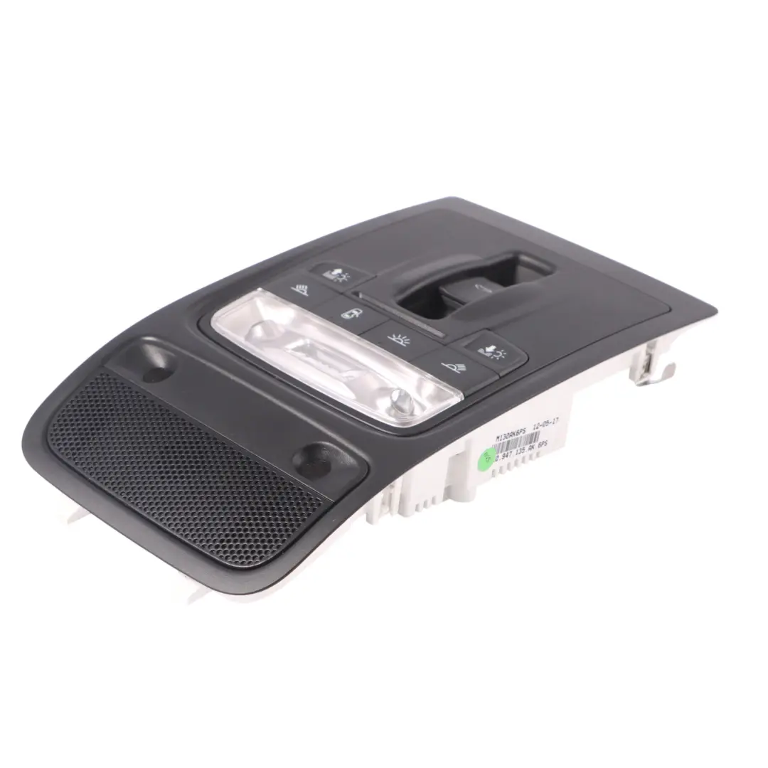 Audi Q3 8U Techo Delantero Luz de Lectura Luz Interior Panel Negro - SKU 8X0947135AK - Número de pieza 8X0947135AK