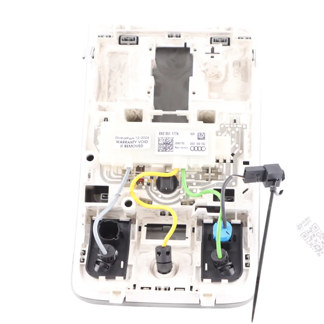 Audi A1 8X Dachleuchte Leselampe Vorne Innenverkleidung Grau 8X0947135AL - SKU 8X0947135AL-1 - Teilenummer 8X0947135AL-1